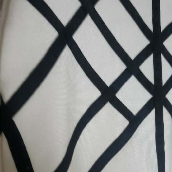 World Menagerie Black and White Midi Pencil Skirt - Picture 7 of 12